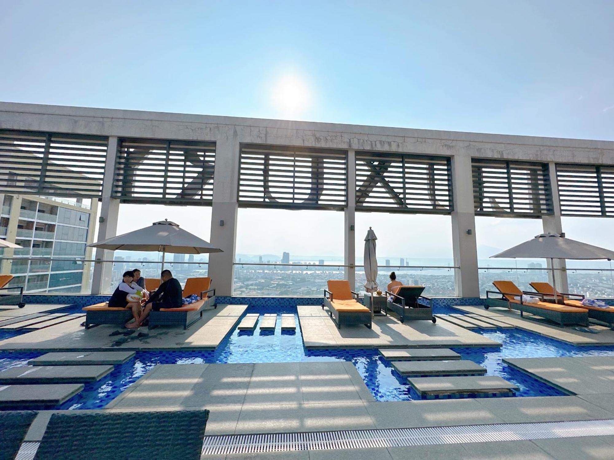 Luxury Apt Opposite Mykhe Beach 岘港 外观 照片