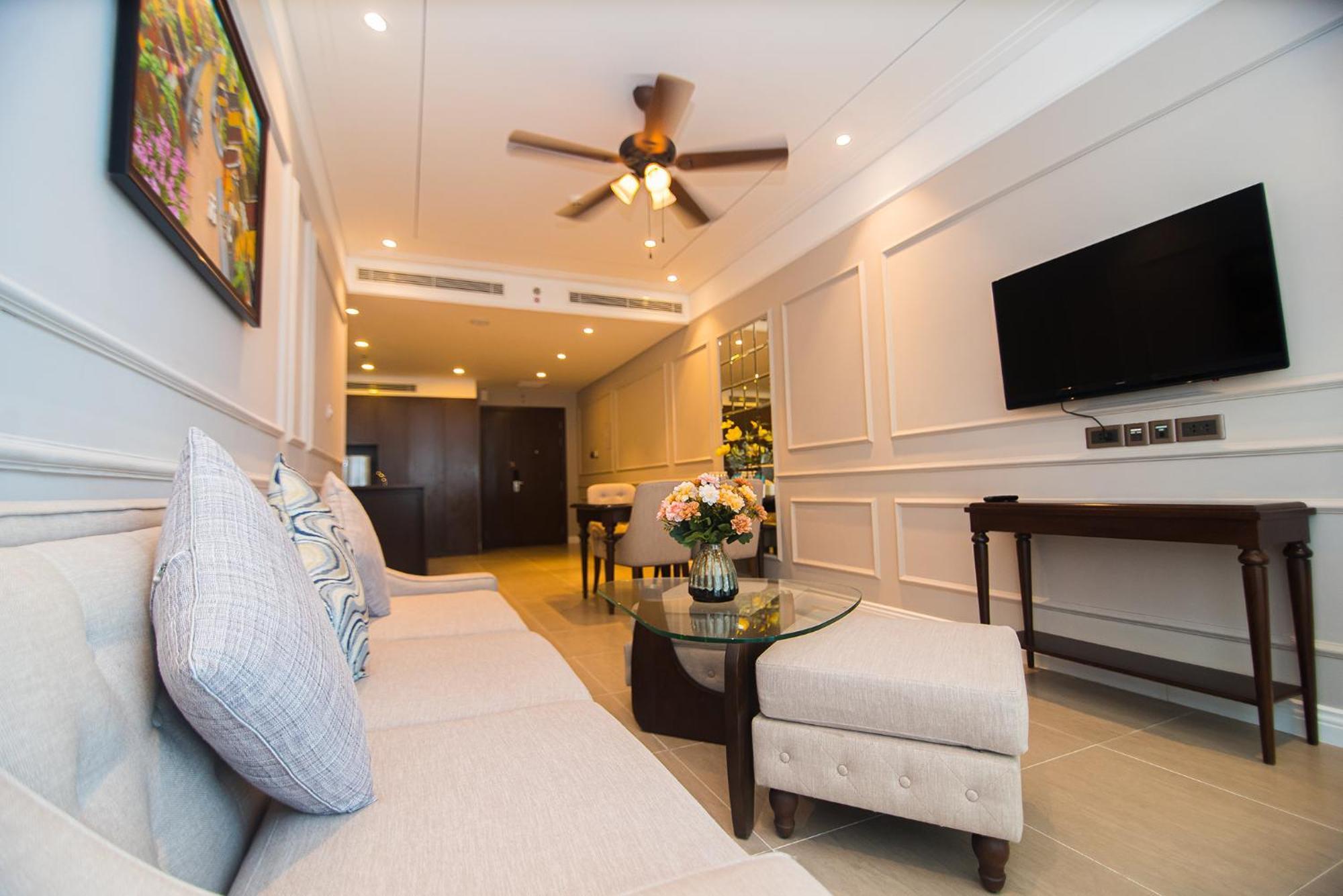 Luxury Apt Opposite Mykhe Beach 岘港 外观 照片