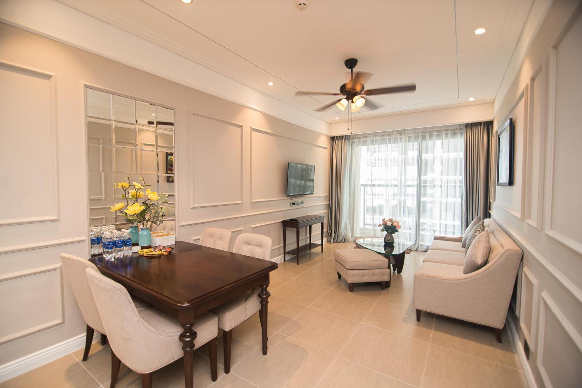 Luxury Apt Opposite Mykhe Beach 岘港 外观 照片