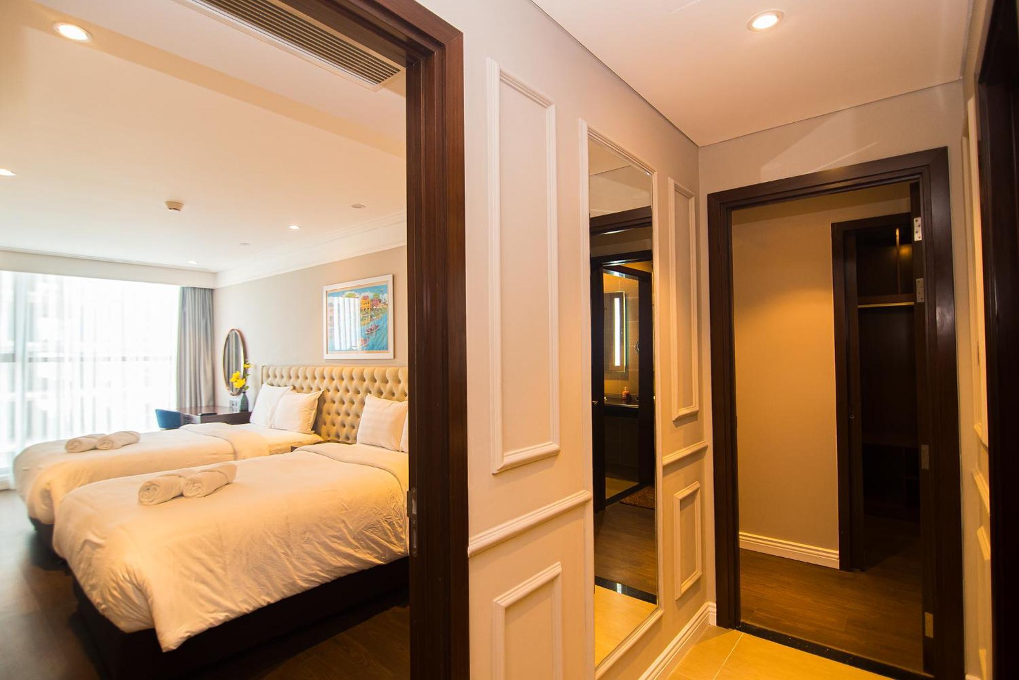 Luxury Apt Opposite Mykhe Beach 岘港 外观 照片