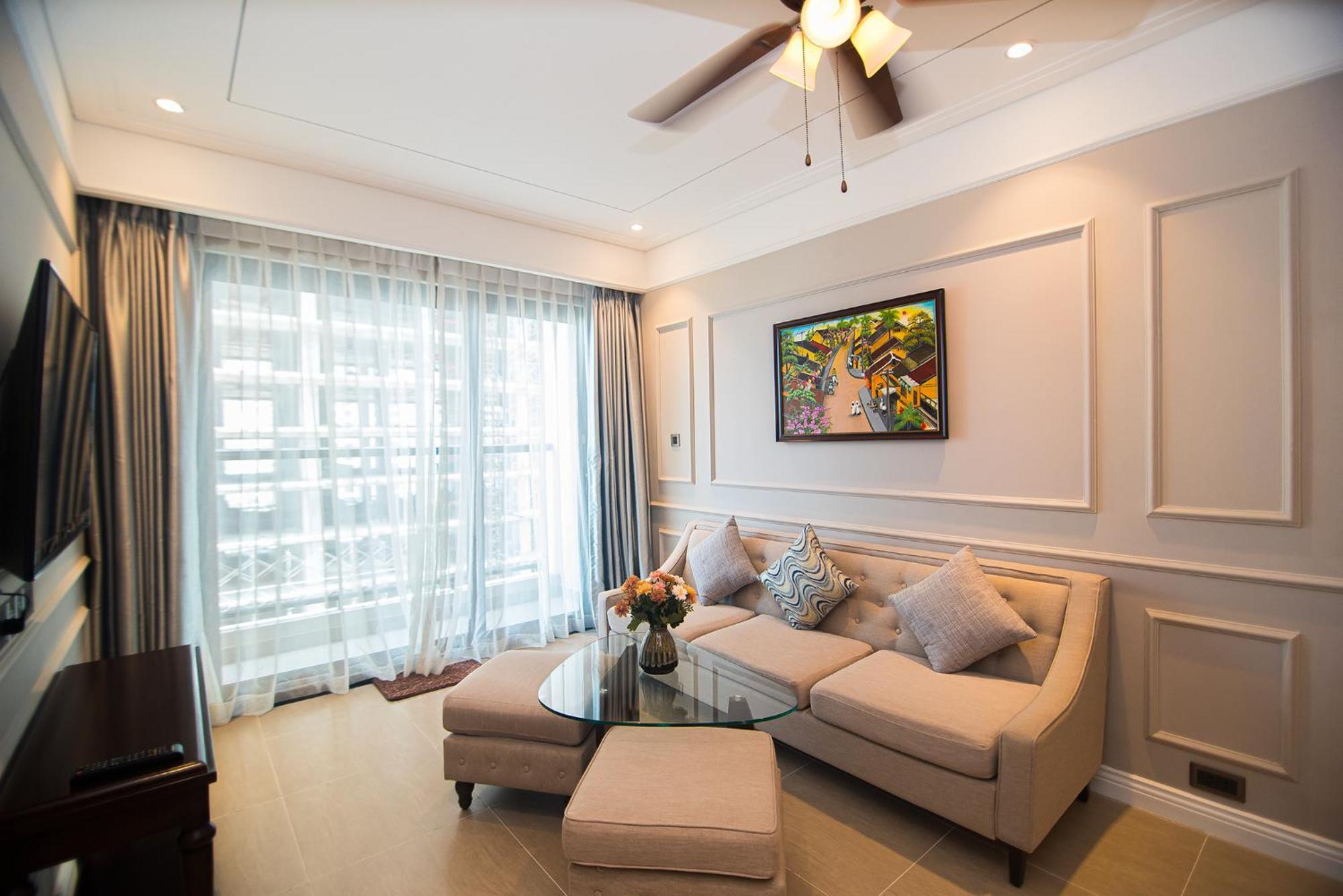 Luxury Apt Opposite Mykhe Beach 岘港 外观 照片