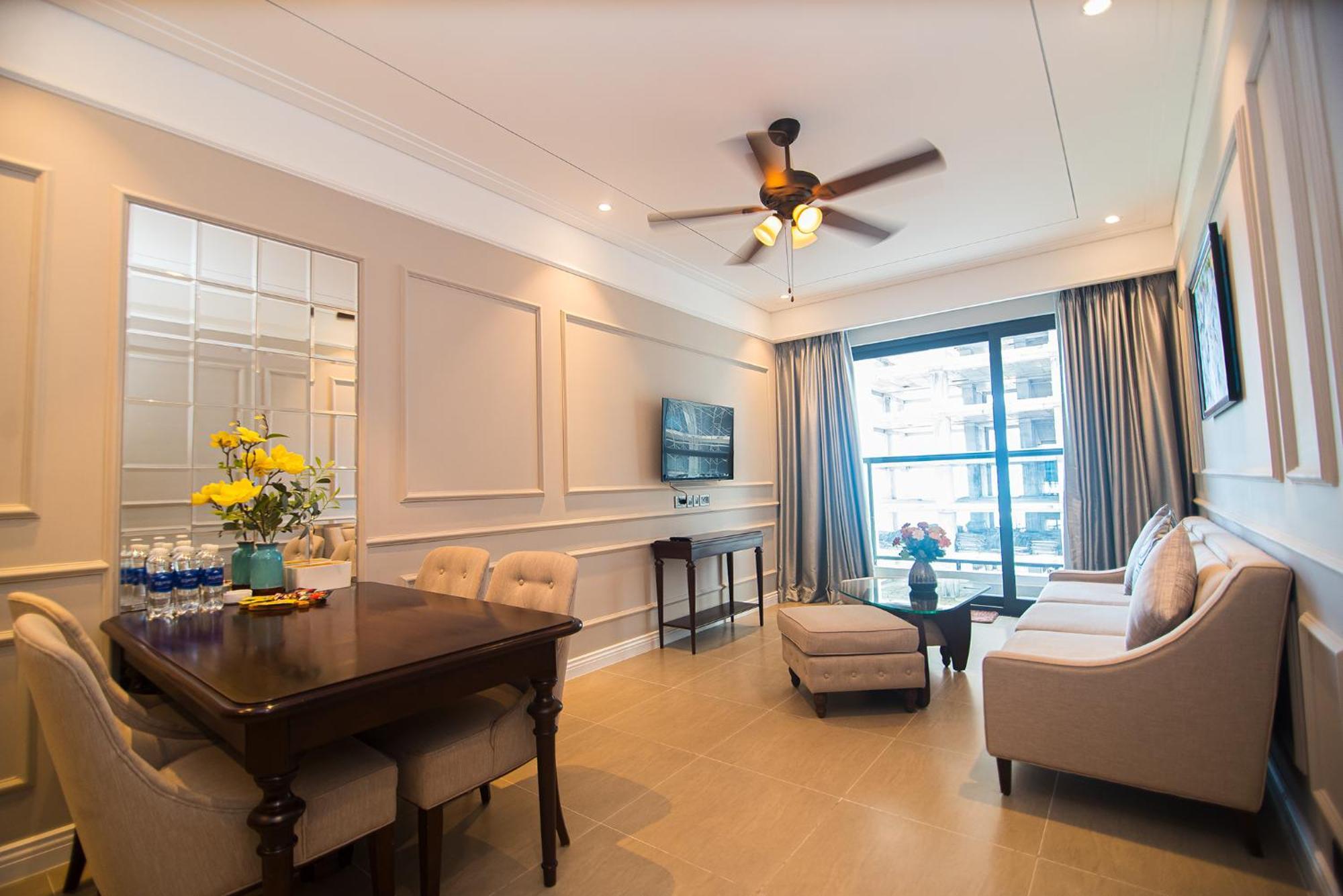 Luxury Apt Opposite Mykhe Beach 岘港 外观 照片