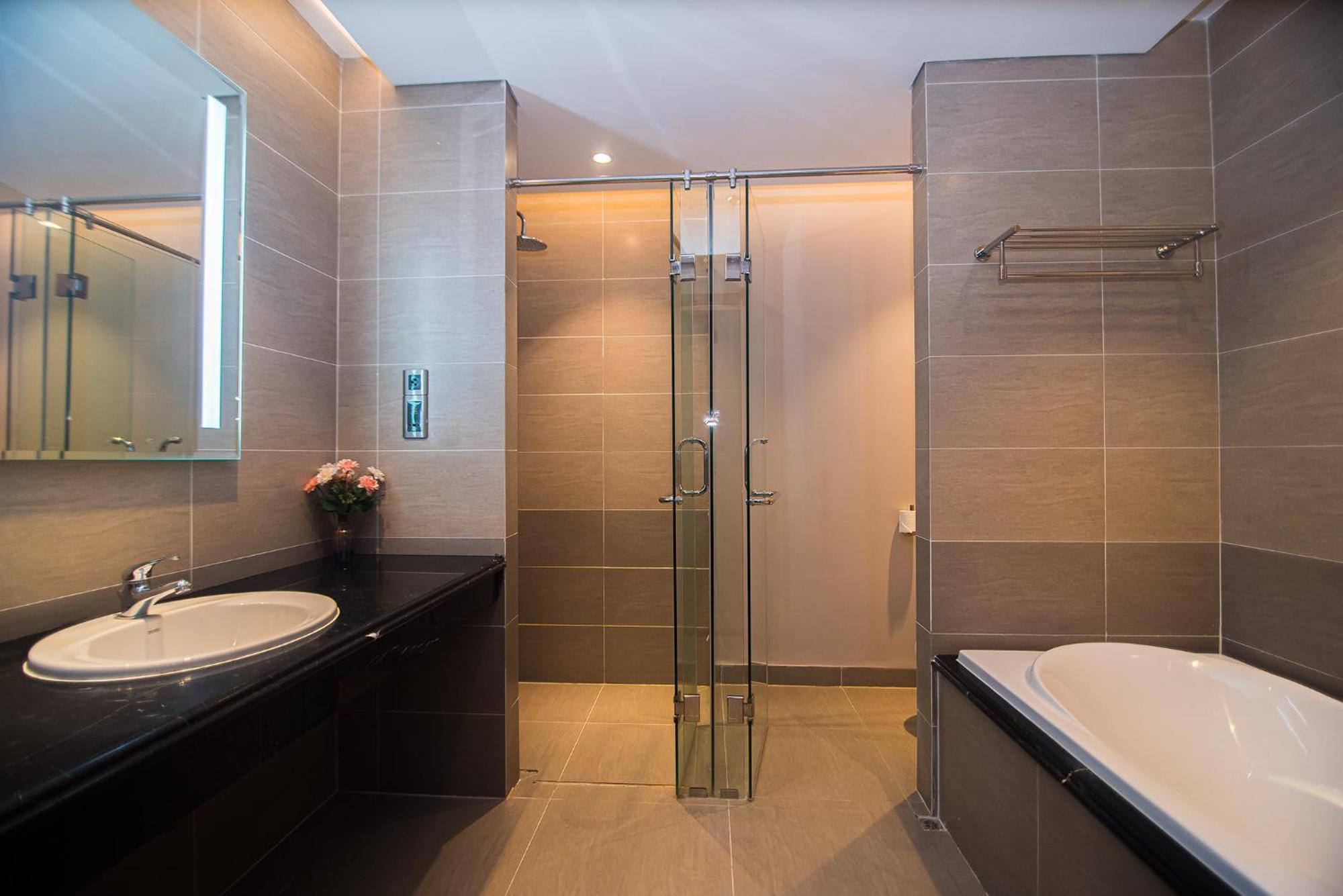 Luxury Apt Opposite Mykhe Beach 岘港 外观 照片