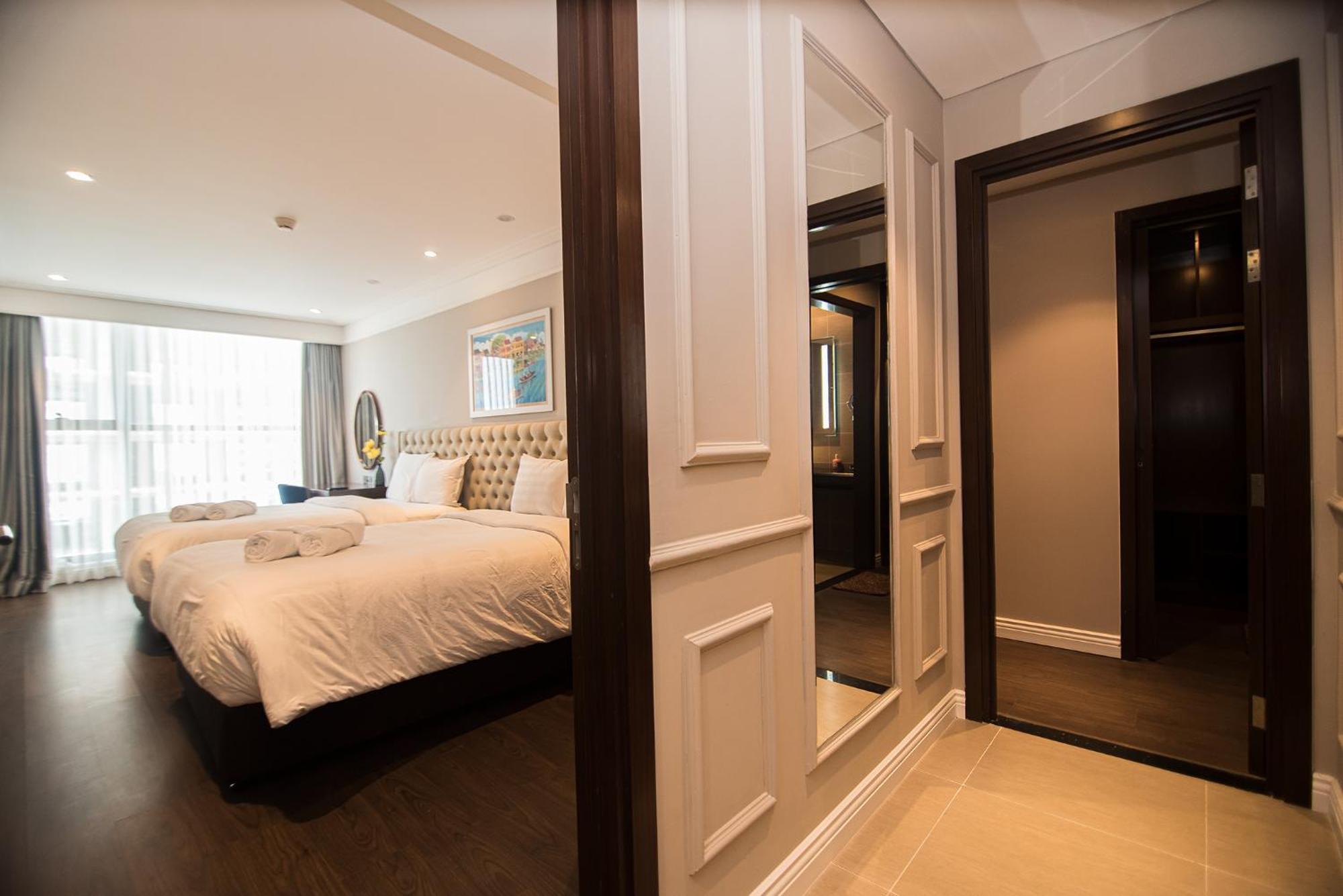 Luxury Apt Opposite Mykhe Beach 岘港 外观 照片