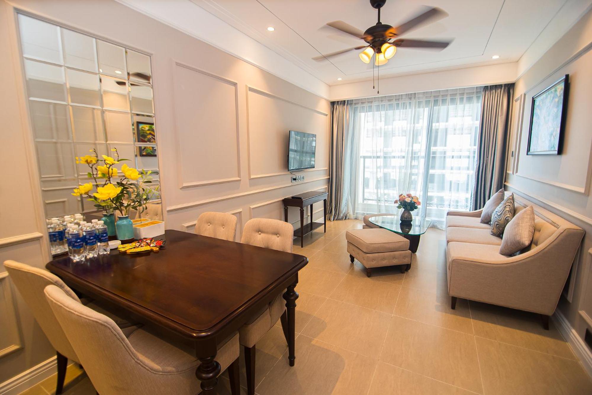 Luxury Apt Opposite Mykhe Beach 岘港 外观 照片