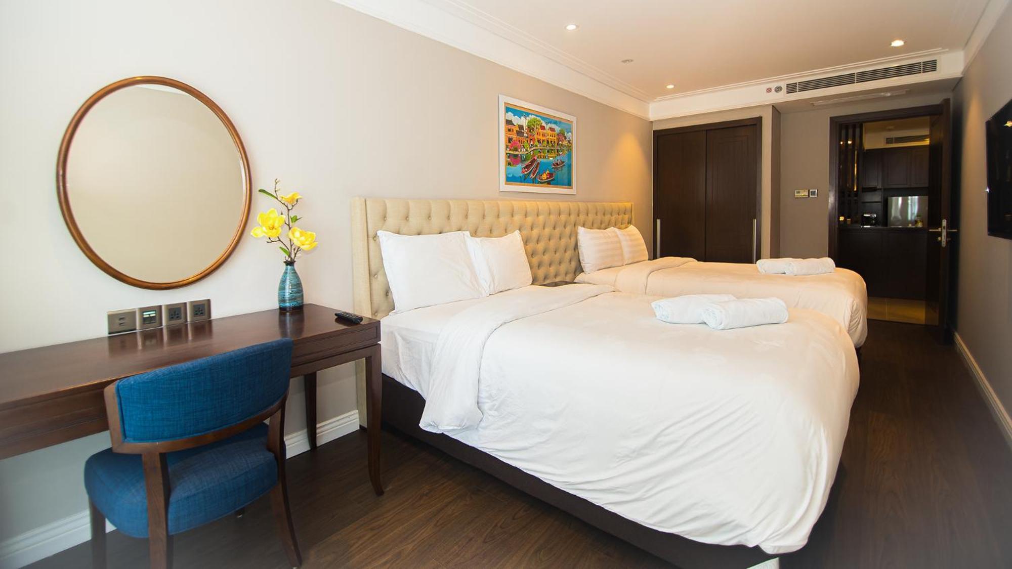 Luxury Apt Opposite Mykhe Beach 岘港 外观 照片