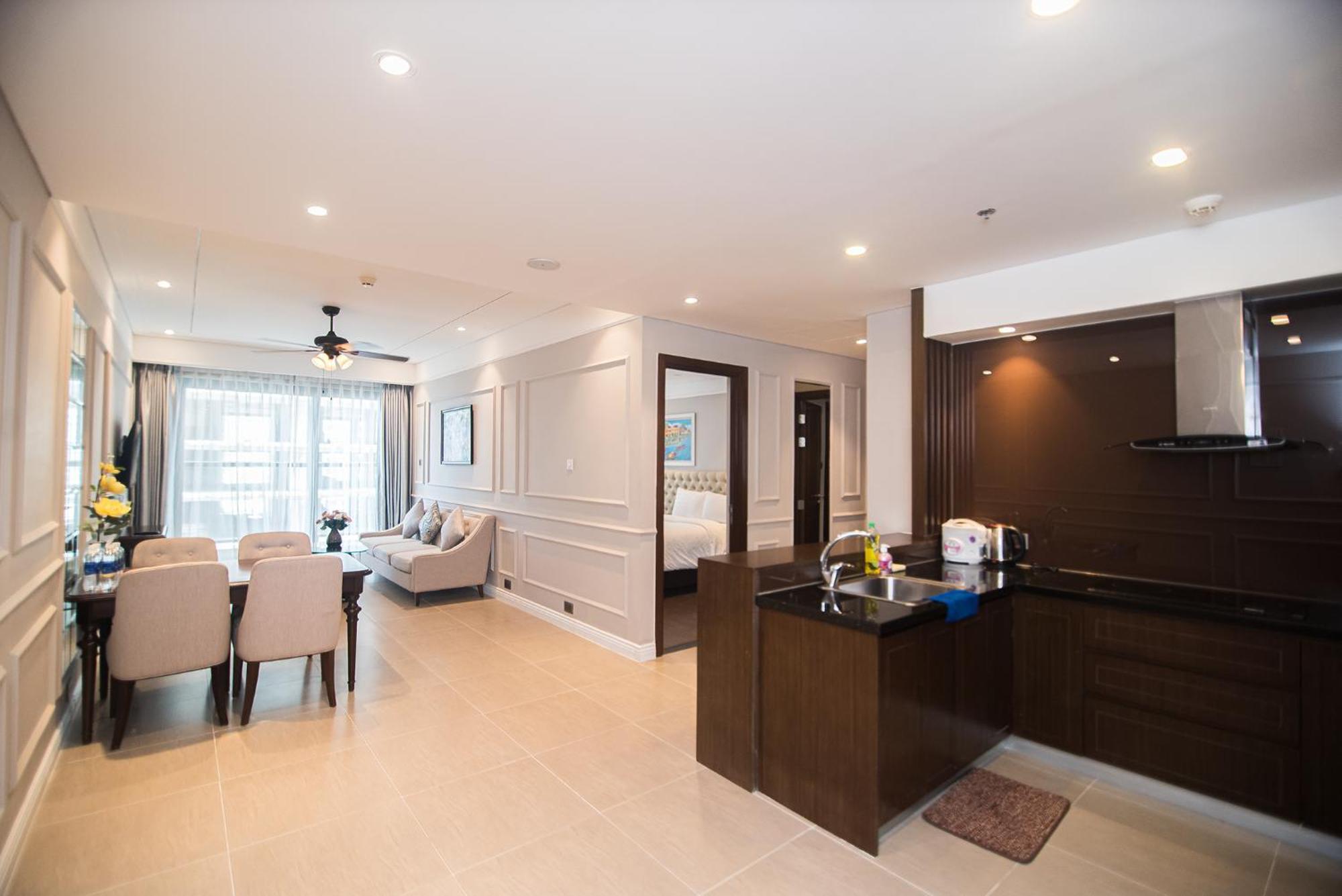 Luxury Apt Opposite Mykhe Beach 岘港 外观 照片